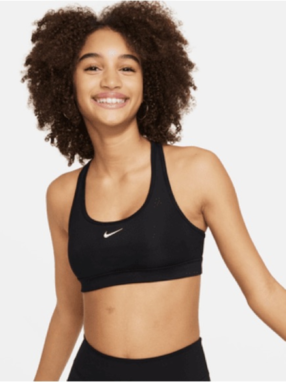 Nike size small Black Dri-FIT Sports Bra - Picture 1 of 6